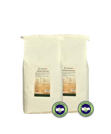 Devrekani DevA Organic Certified Stone Mill Whole Grain Einkorn Wheat Flour 10 Kg
