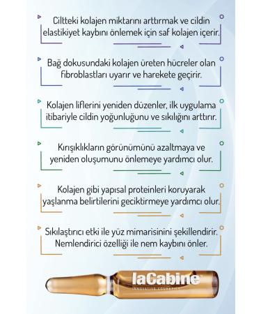 LaCabine 3 Pieces Booster Ampoule Elasticity Loss Prevention Dermaroller Dermapen Face Serum - Buy Online on GoSupps.com