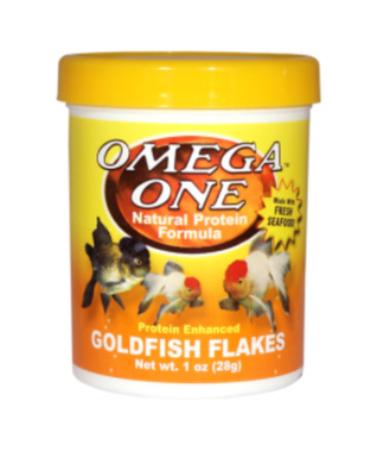 OMEGA ONE Goldfish Flakes 1000ml / 148gr.