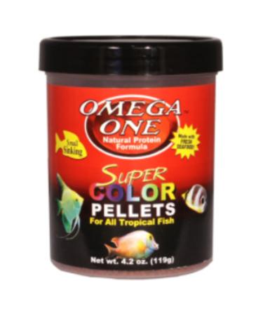 OMEGA ONE Super Color Small Pellets 490ml / 226gr.