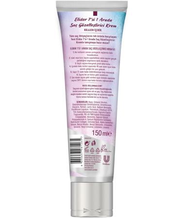 Elidor Brand: Leave-In Conditioner 7 in 1 150 Ml Category: Hair Conditioner - Buy Online on GoSupps.com