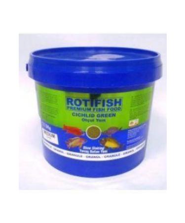 Rotifish Cichlid Green Medium Slow Sinking(2mm) 4kg