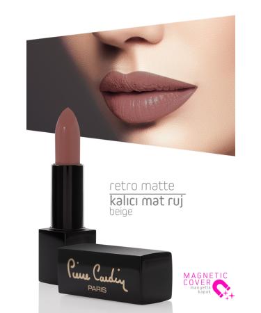 Pierre Cardin Retro Matte Lipstick - Beige - 143
