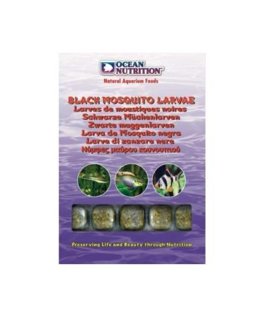 Ocean Nutrition Black Mosquite Larvae 100gr 20 Cubes