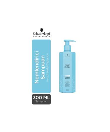 Schwarzkopf Fibre Clinix Hydrate Moisturizing Shampoo 300 Ml - Buy Online on GoSupps.com