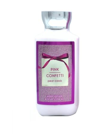 Bath & Body Works Pink Confetti Moisturizing Body Lotion 8 Oz / 236 Ml