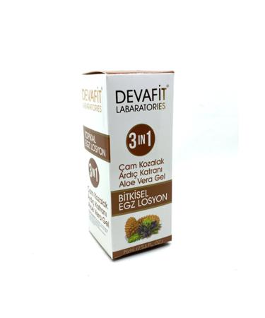 DEVAFIT Pine Cone Juniper Tar Aloe Vera Gel Hair Care Lotion 75 Ml - Buy Online on GoSupps.com