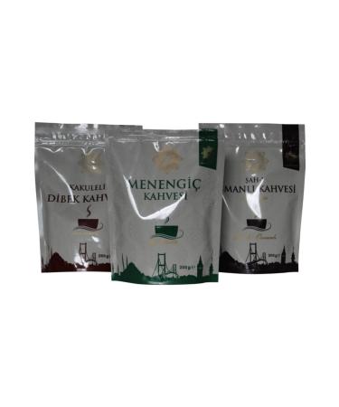 Shah-i Ottoman Coffee Magnificent Trio 1 Piece of Pistachio 1 Piece of Cardamom Dibek 1 Piece - Buy Online on GoSupps.com