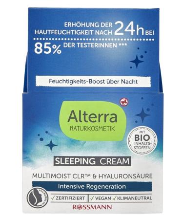 Alterra Brand: Night Cream Intensive Care 50 Ml Category: Face Cream