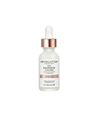 Revolution Skincare Skin Serum Niacinamide And Zinc 60 Ml Oil Regulator Pore Tightener
