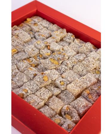 Rumeli Turkish Delight Double Roasted Pistachio Turkish Delight 500gr