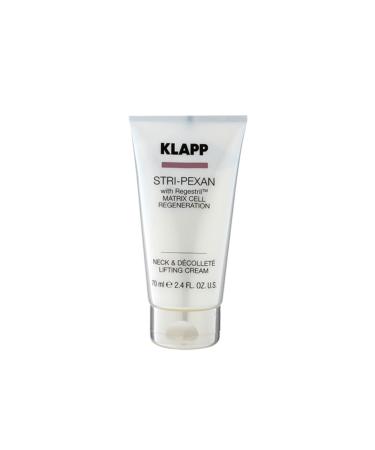 Klapp Stri-pexan Regestril Anti-Aging Neck and Decollete Cream 70ml