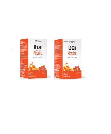 Orzax Ocean Picozinc 30 Tablets x 2 Pieces