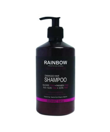 Rainbow Shampoo Damaged Hair 500 Ml Argan & Keratin