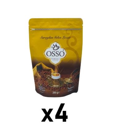 Osso Ottoman Coffee 8 Mixed Set of 4 200 Gr