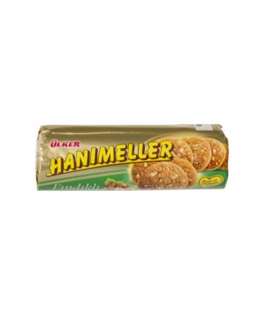 lker Han meller Hazelnut Biscuits 82 Gr (18 Pieces)