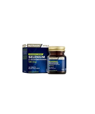 Nutraxin Food Supplement Selenium 100 Mcg T100 Tablet