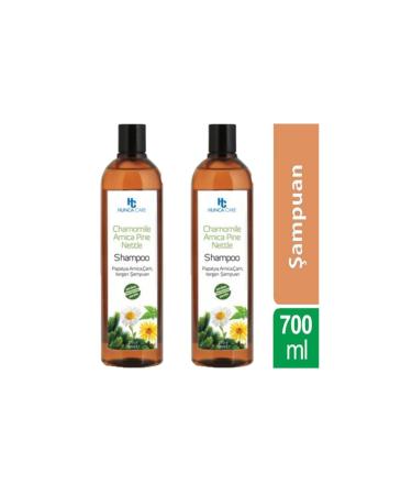 Hunca Chamomile Essence Shampoo 700 Ml 2 Piece Set