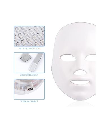 SYNOPE 7 Different LED Light Therapy Skin Whitening Wipe Anti-age Korean Skin Care Face Mask - Buy Online on GoSupps.com