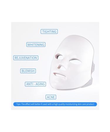SYNOPE 7 Different LED Light Therapy Skin Whitening Wipe Anti-age Korean Skin Care Face Mask - Buy Online on GoSupps.com