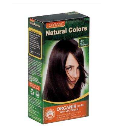Organic Natural Colors Natural Colors 5d Light Chestnut Organic Hair Dye
