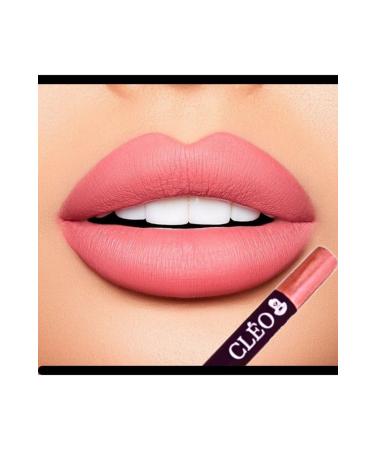 Cleo Cosmetics 24 Hour Waterproof Matte Lipstick Crayon - Pink-