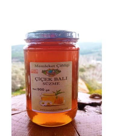 Memleket Farm Pure Flower Honey 900 Gr Glass Jar