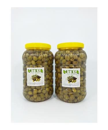 Ethical Local Products Gemlik Type Small Size Cracked Sweet Olives 2 Pack 3 Kg 3 Kg