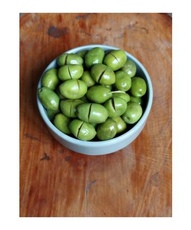 Ethical Local Products Gemlik Type Cracked Sweet Olives 3 Kg - Buy Online on GoSupps.com