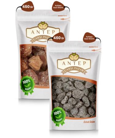 Antep Bazaar Uzbek Grape 450 Gr. | Yellow Plum with Seeds 450 Gr.