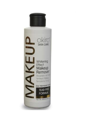 Okiro Makeup Remover Whitening and Makeup Cleansing Tonic No Eye Burning 200ml