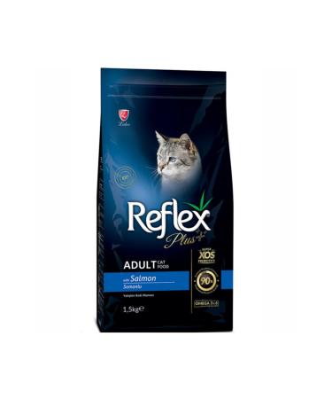 Reflex Plus Adult Cat Food with Salmon 1.5kg