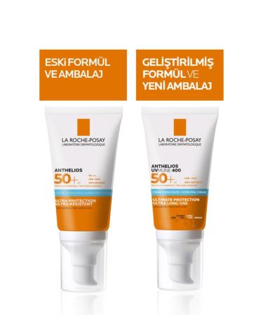 La Roche Posay Anthelios Uvmune SPF+50 High Protection Face Sun Cream for Sensitive Skin - Buy Online on GoSupps.com