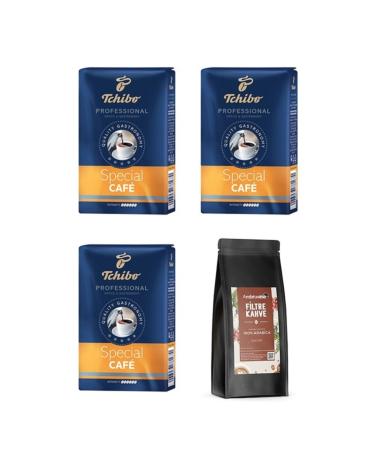 Tchibo Professional Special Filter Coffee 3 X 250 Gr + Ambruvase Filter Coffee 1 X250 Gr