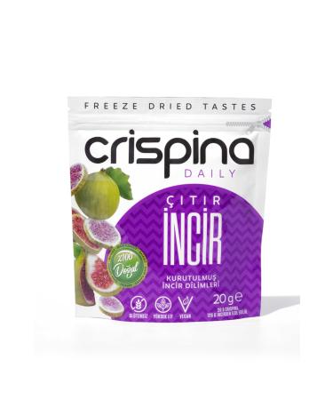 Crispina Daily Dried Crispy Snack Corn 3 Packs Crispy Fig 3 Packs in One (FREEZE DRIED) - Buy Online on GoSupps.com