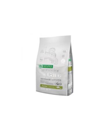 Nature's Protection Junior White Fish Grain-Free White Furry Small Breed Puppy Food 1.5 Kg