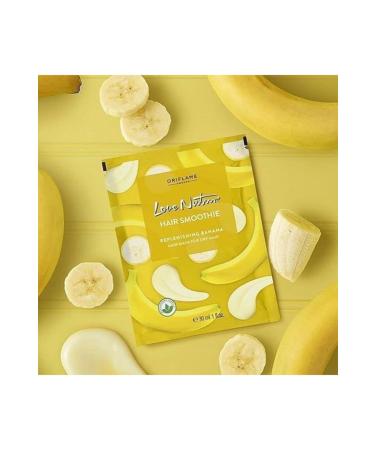 Oriflame Love Nature Smoothie Banana Extract Regenerating Hair Mask for Dry Hair - Buy Online on GoSupps.com