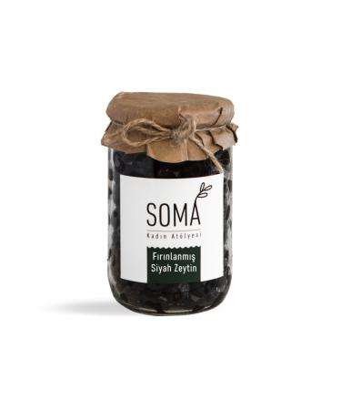 Somakad n Black Olives Unpainted Additive-Free 500 gr For the Most Delicious Breakfasts.