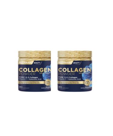 Nutraxin Collagen Powder Gold Quality 300 Gr 2 Boxes