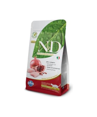 N & D Nd Grain Free Chicken Pomegranate Sterilized Cat Food 5 Kg