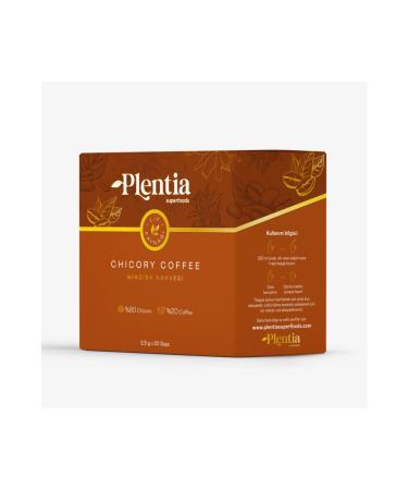 Plentia Superfoods Chicory Coffee Chicory Coffee Stick Box 50g - Buy Online on GoSupps.com