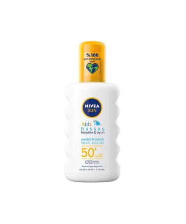 NIVEA Sun Protection & Play Sensitive Child Sun Spray Spf 50+ 200 ml