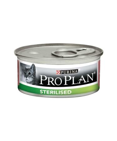 Pro Plan Pro Plan Sterilized Salmon Sterilized Cat Canned Food 85 Gr 24 Pieces