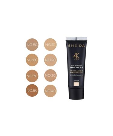 Sheida Make Over Cream Foundation No:30 Spf 15+ 50ml