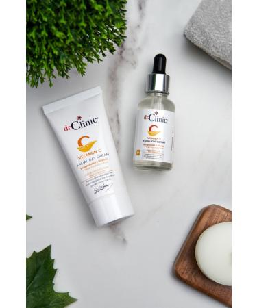 Dr. Clinic C Vitamin Skin Care Set (c Vitamin Cream C Serum)