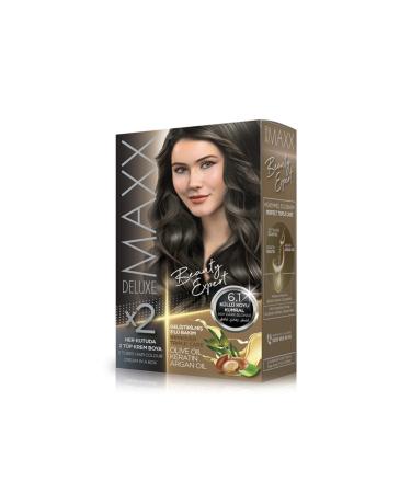 Deluxe Cream Hair Dye 6.1 Ash Dark Blonde