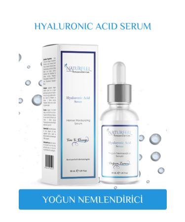 NATURFEEL Hyaluronic Acid Serum Skin Care Serum 30 ml