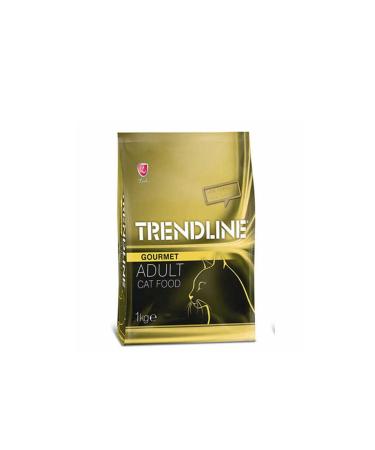 Trendline Adult Cat Food Gourmet Colorful 1 kg 5 Pieces