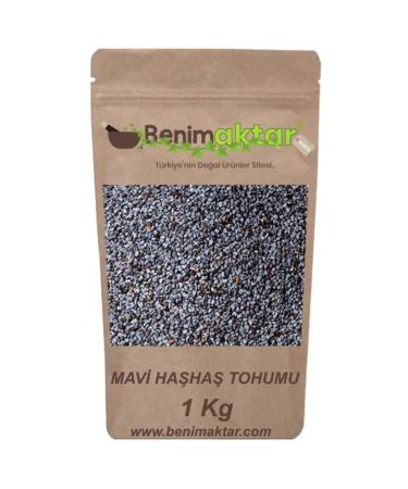 Benim Aktar Benimaktar Poppy Seed Blue 1 Kg