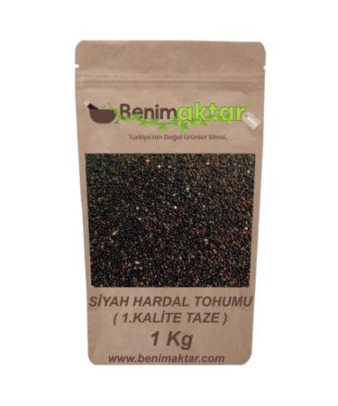 Benim Aktar Benimaktar Mustard Seed Black New Crop 1 Kg